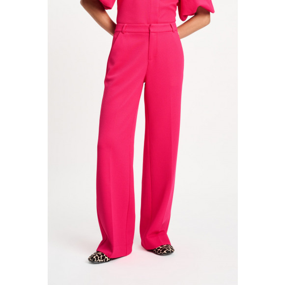Pom Amsterdam - Roze | Dames | Broek | Roze | 40 | regular | Kamst mode