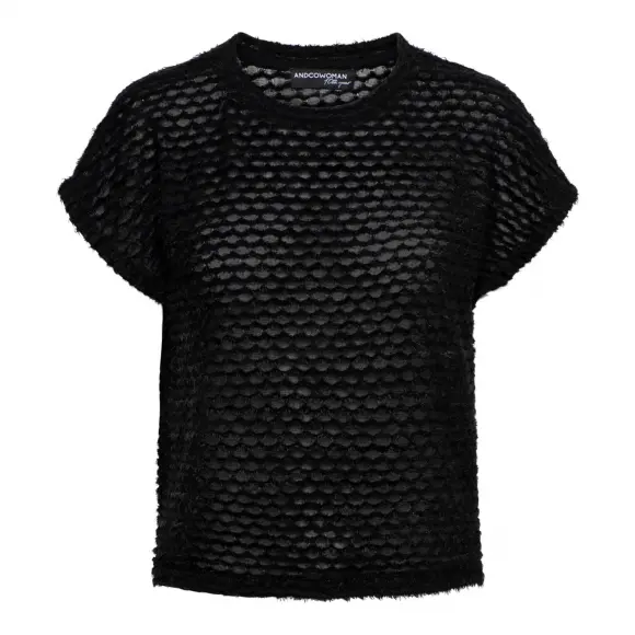 &Co - Zwart | Dames | Top | Zwart | XL | regular | Kamst mode
