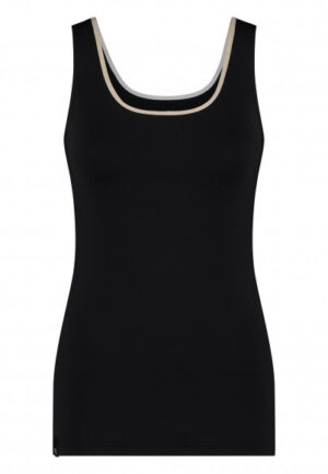Nukus - Zwart | Dames | Top | Zwart | M | regular | Kamst mode