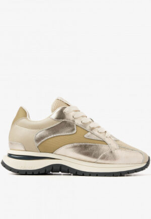 VIA VAI - Beige | Dames | Sneaker | Beige | 42 | regular | Kamst mode