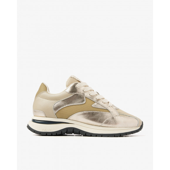 VIA VAI - Beige | Dames | Sneaker | Beige | 42 | regular | Kamst mode