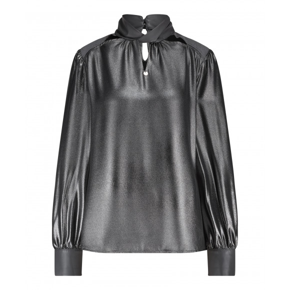 Zip73 - Grijs | Dames | Top | Grijs | L | regular | Kamst mode