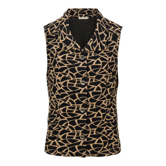 Dreamstar - Zwart | Dames | Gilet | Zwart | XXL | regular | Kamst mode