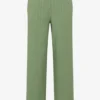 Wide Leg Broek met gestructureerde strepen - Afbeelding 2
