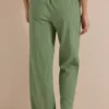 Wide Leg Broek met gestructureerde strepen - Afbeelding 3