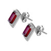 Orphelia 'Enora' Dames 925 Sterling Zilveren Stud Oorbellen - Zilver ZO-7425/RU