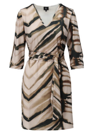 K Design - Bruin | Dames | Jurk | Bruin | XXL | regular | Kamst mode