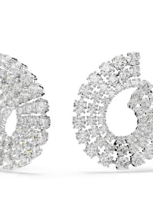 Alternative view of Swarovski 'Matrix Tennis' Dames Oorbellen van Base Metal - Zilver 5705834