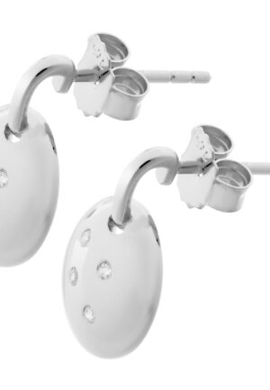 Orphelia 'Linn' Dames 925 Zilveren Oorbellen - Zilver ZO-7130