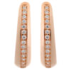 Orphelia Dames 925 Sterling Zilveren Oorbellen - Roos ZO-6088