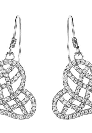 Orphelia Dames 925 Sterling Zilveren Oorbellen - Zilver ZO-5221