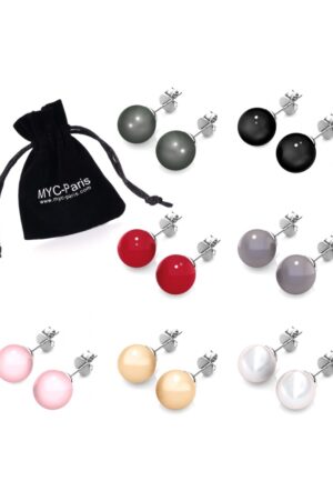 Alternative view of Oorbellen Box 7 Days Colourful Pearl - Oostenrijkse parel van zeer hoge kwaliteit