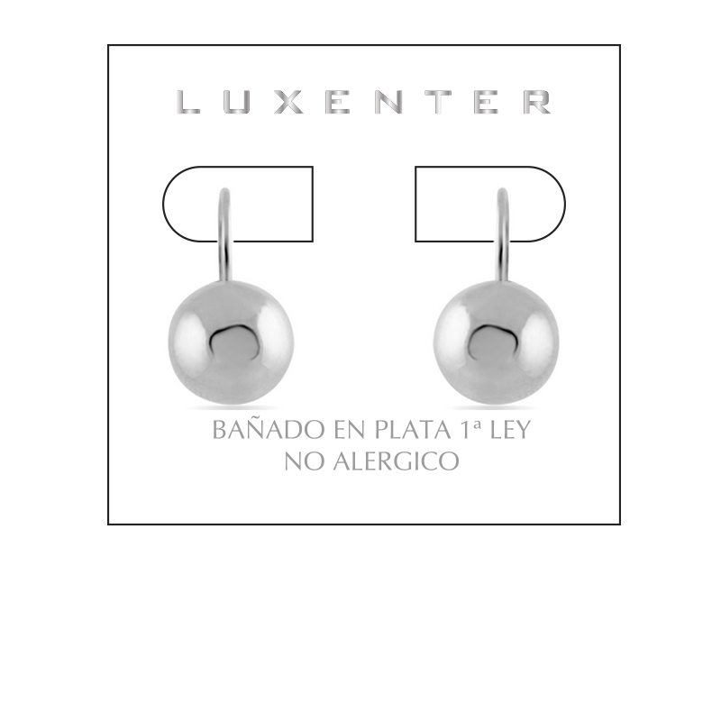 Luxenter Nenje gerhodineerde oorbellen - Afbeelding 2