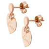 Orphelia 'Liliana' Dames 925 Sterling Zilveren Oorbellen - Roze ZO-7187/RG