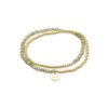 Luxenter Zira armband afgewerkt in 18k geel goud