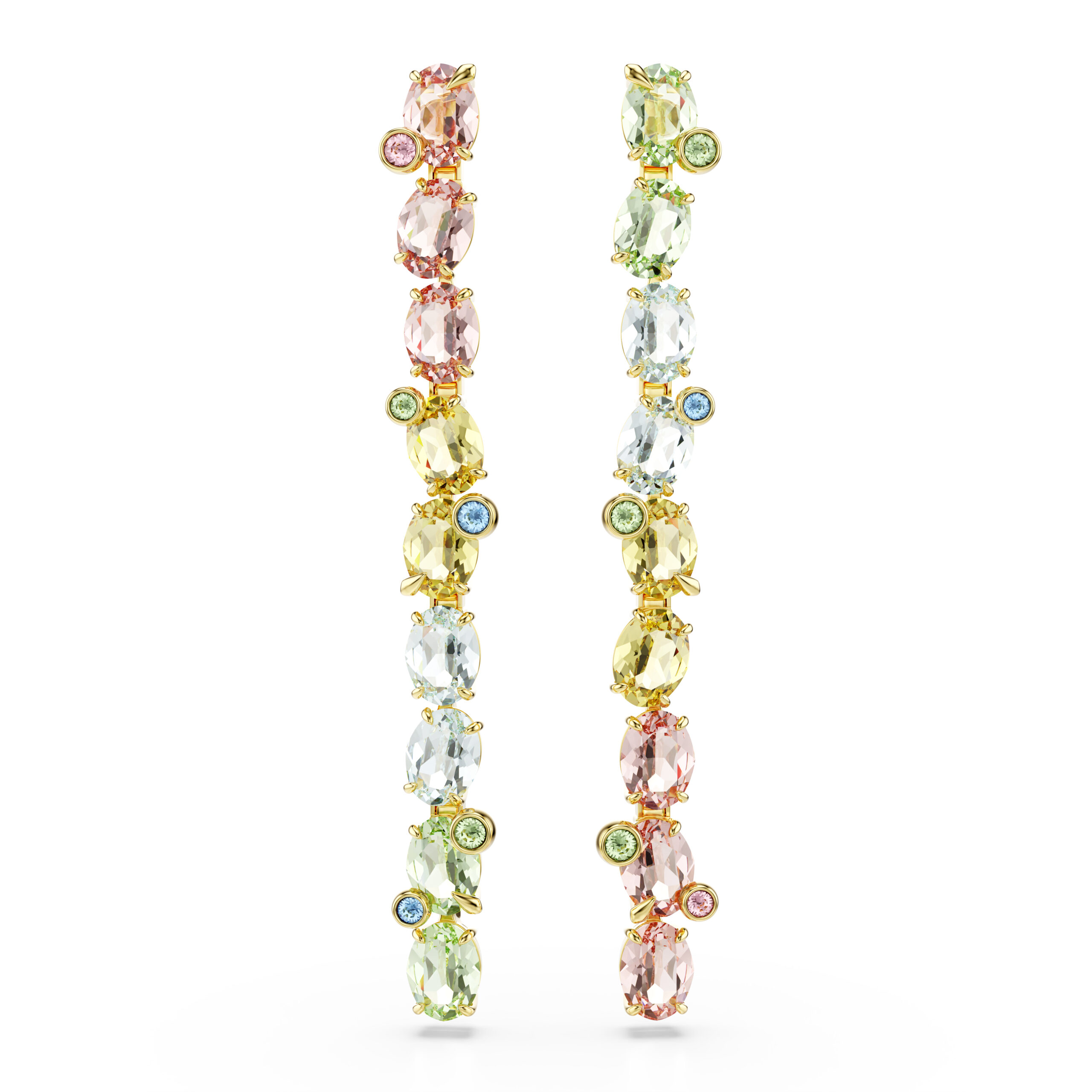 Swarovski 'Gema' Dames Goud Vergulde Metalen Oorbellen - Goud 5705809