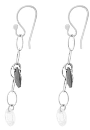 Orphelia Dames 925 Sterling Zilver Dangle Oorbellen - Zilver ZO-5729/1