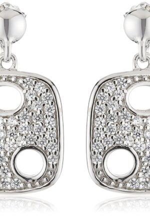 Orphelia Dames 925 Sterling Zilveren Oorbellen - Zilver ZO-5098