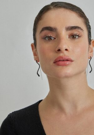 Luxenter Alio oorbellen met gerhodineerde afwerking