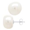 Oorbellen Wit Goud - Echte Cultuurzoetwaterparels Barok 12-13 mm
