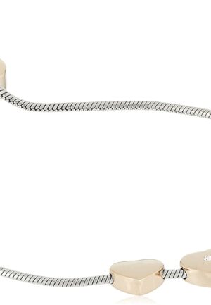 Tommy Hilfiger Dames RVS Armband - Zilver/Roségoud 2780122