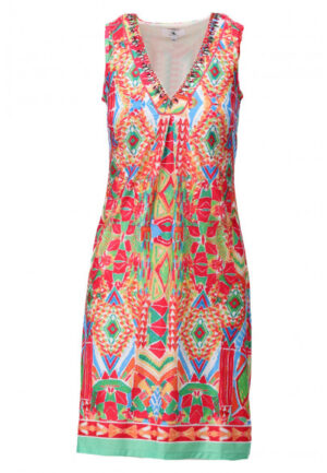 K Design - Multicolor | Dames | Jurk | Multicolor | XXL | regular | Kamst mode