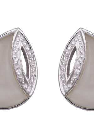 Orphelia Dames 925 Sterling Zilveren Oorbellen - Zilver ZO-5930