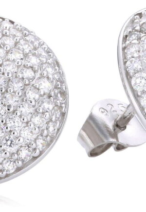 Orphelia Dames 925 Sterling Zilveren Stud Oorbellen - Zilver ZO-5968