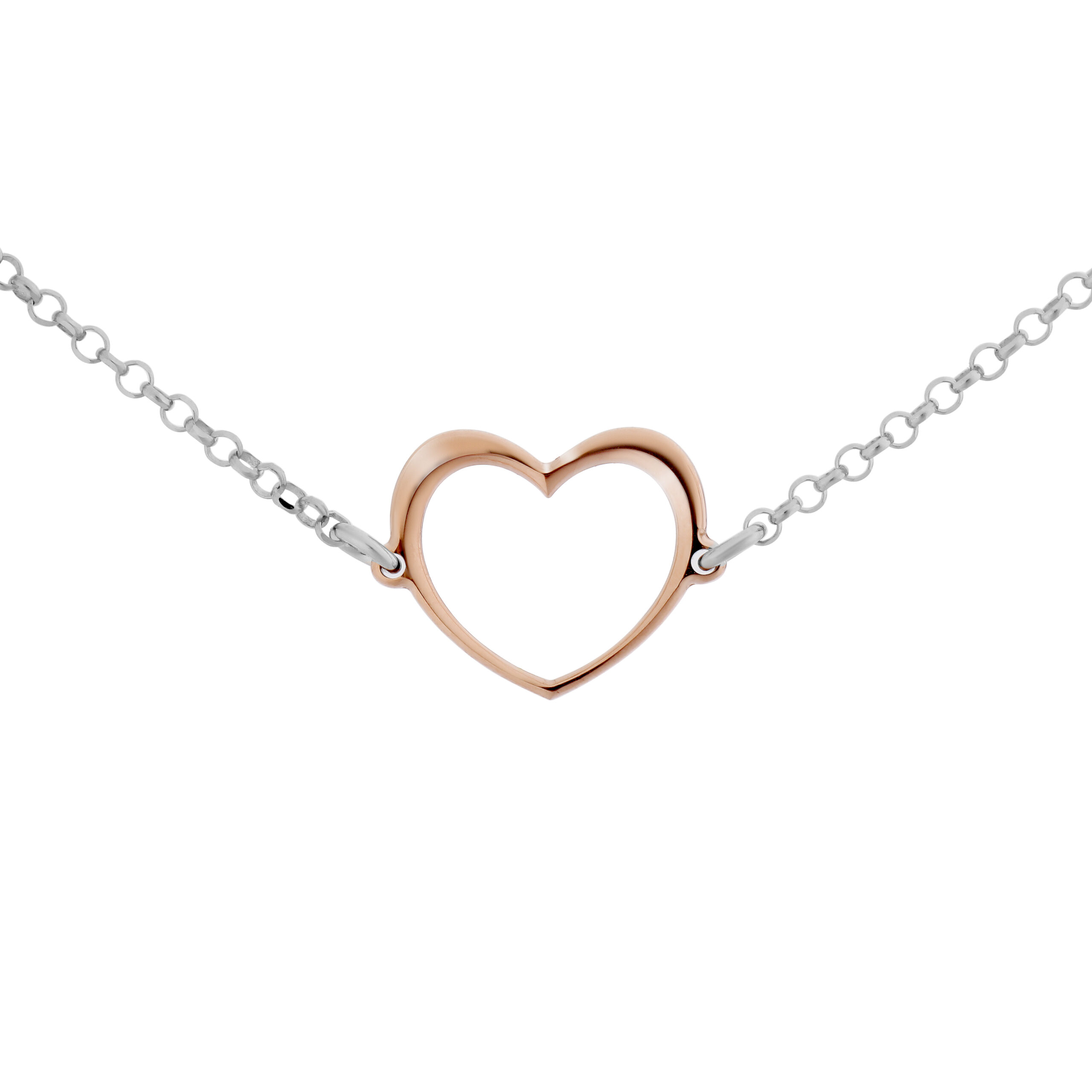 Orphelia 'Mada' Dames 925 Sterling Zilveren Armband - Zilver/Roze ZA-7389