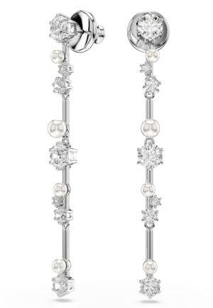 Alternative view of Swarovski 'Constella Bars' Dames Oorbellen van Basismetalen - Zilver 5705614