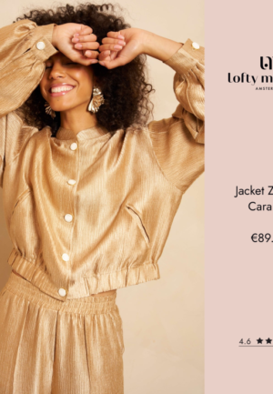 Jacket Ziona | Caramel