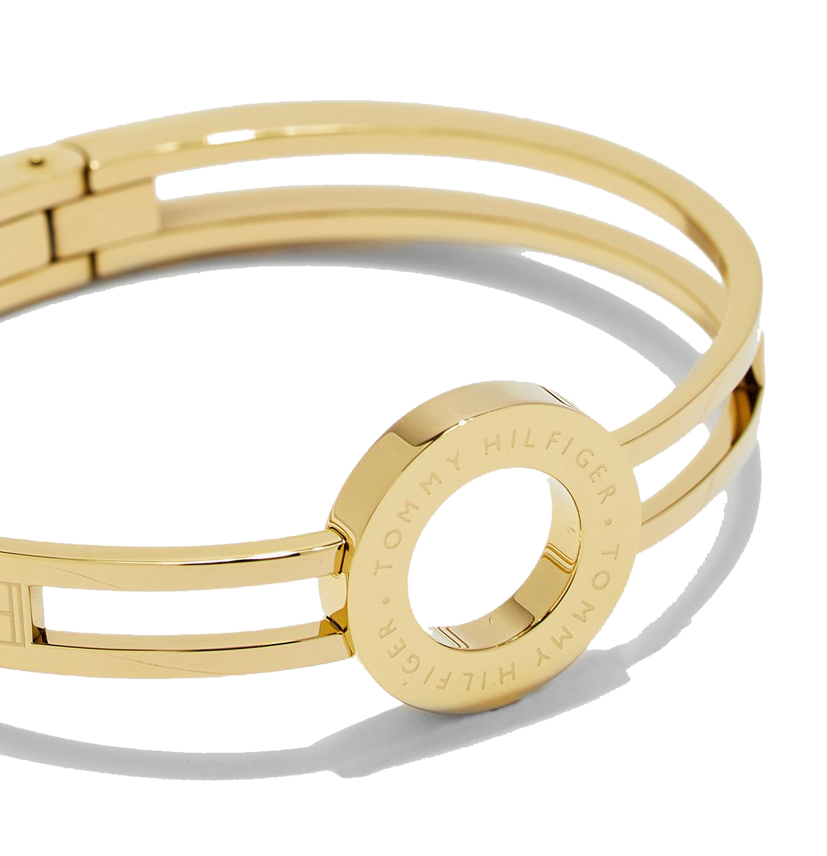 Tommy Hilfiger Dames Rvs Armband - Goud 2780315 - Afbeelding 2