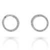 Orphelia 'Glamour' Dames 925 Sterling Zilveren Oorbellen met Hangertje - Zilver ZO-7549 - Afbeelding 2