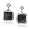Orphelia Dames 925 Sterling Zilver Hangoorbellen - Zilver ZO-5231