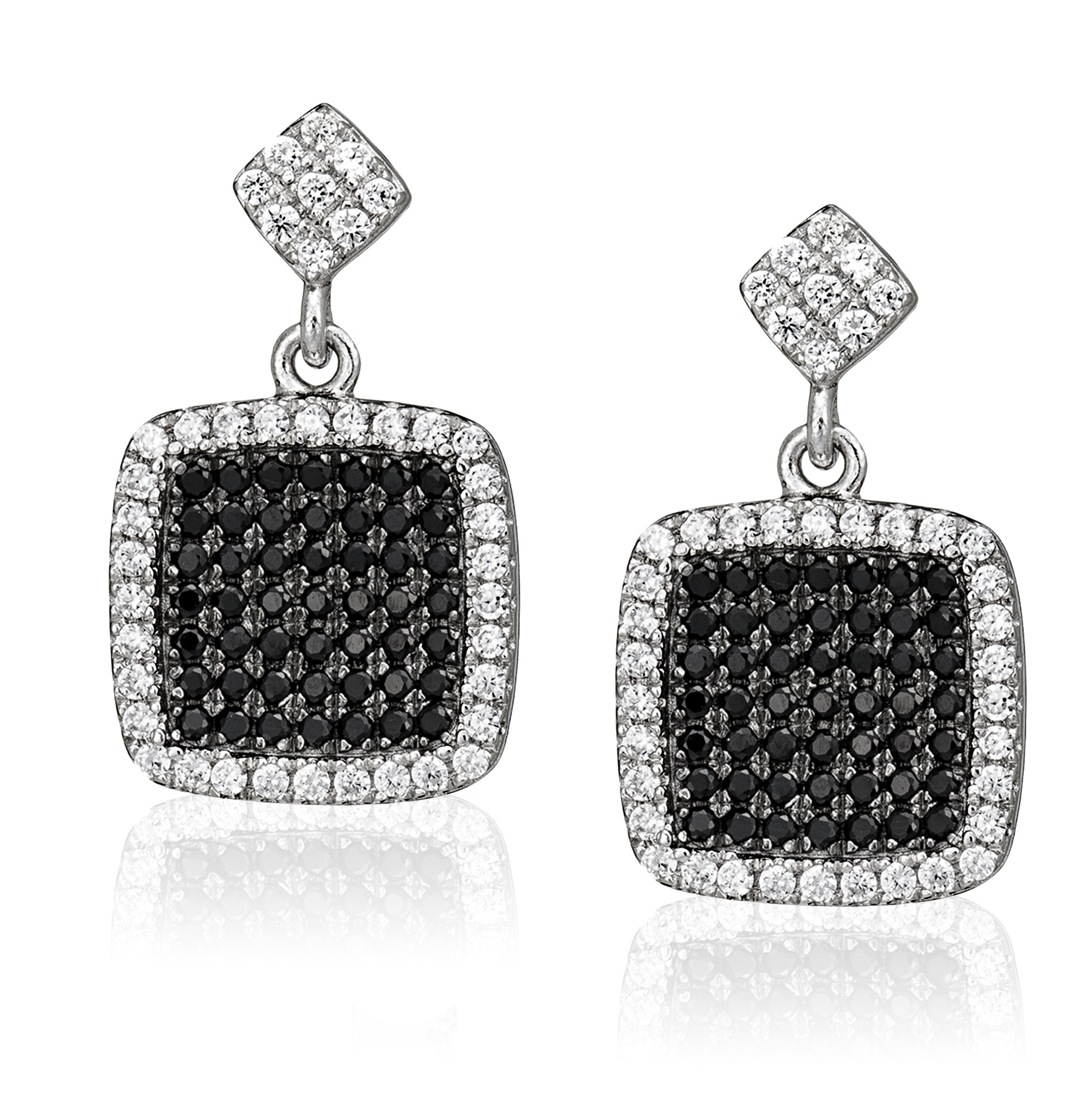 Orphelia Dames 925 Sterling Zilver Hangoorbellen - Zilver ZO-5231