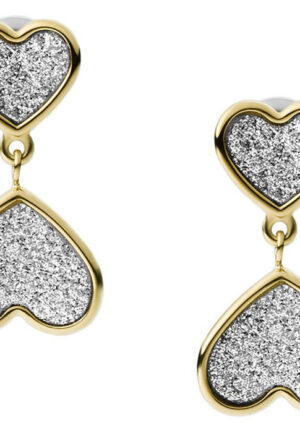Fossil Sieraden 'Sutton' Dames RVS Oorbellen - Goud JF03939710