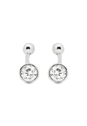 Luxenter pruikadel oorbellen in sterling zilver