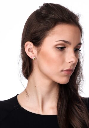 Alternative view of Orphelia 'Enora' Dames 925 Sterling Zilveren Stud Oorbellen - Zilver ZO-7226/CI/1