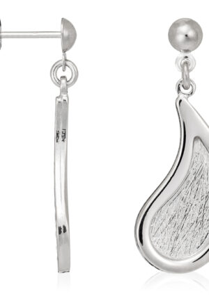 Orphelia Vrouwen 925 Zilveren Dangle Oorbellen - Zilver ZO-5060