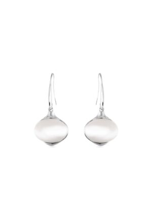 Luxenter, Jelani Cat's Eye oorbellen met gerhodineerde afwerking