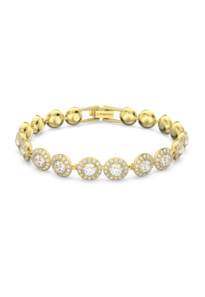 Swarovski 'Angelic' Dames Gouden Vergulde Metaal Armband - Goud 5505469