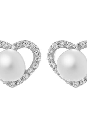 Orphelia 'Alberte' Dames 925 Sterling Zilveren Stud Oorbellen - Zilver ZO-7233