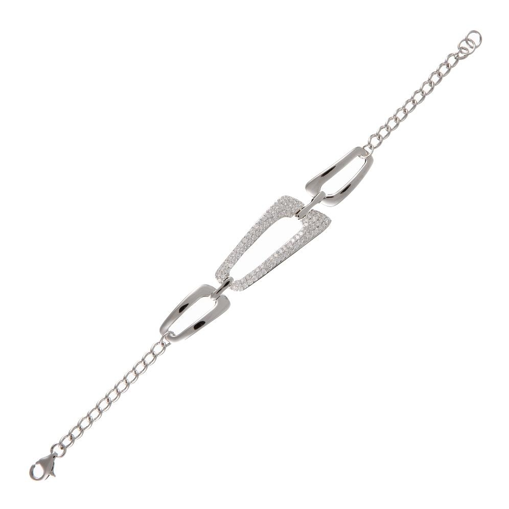 Orphelia Dames 925 Sterling Zilveren Armband - Zilver ZA-1908