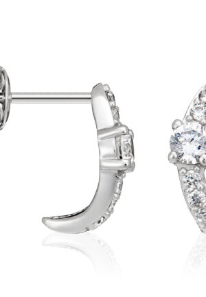 Orphelia Dames 925 Sterling Zilveren Oorbellen - Zilver ZO-5100