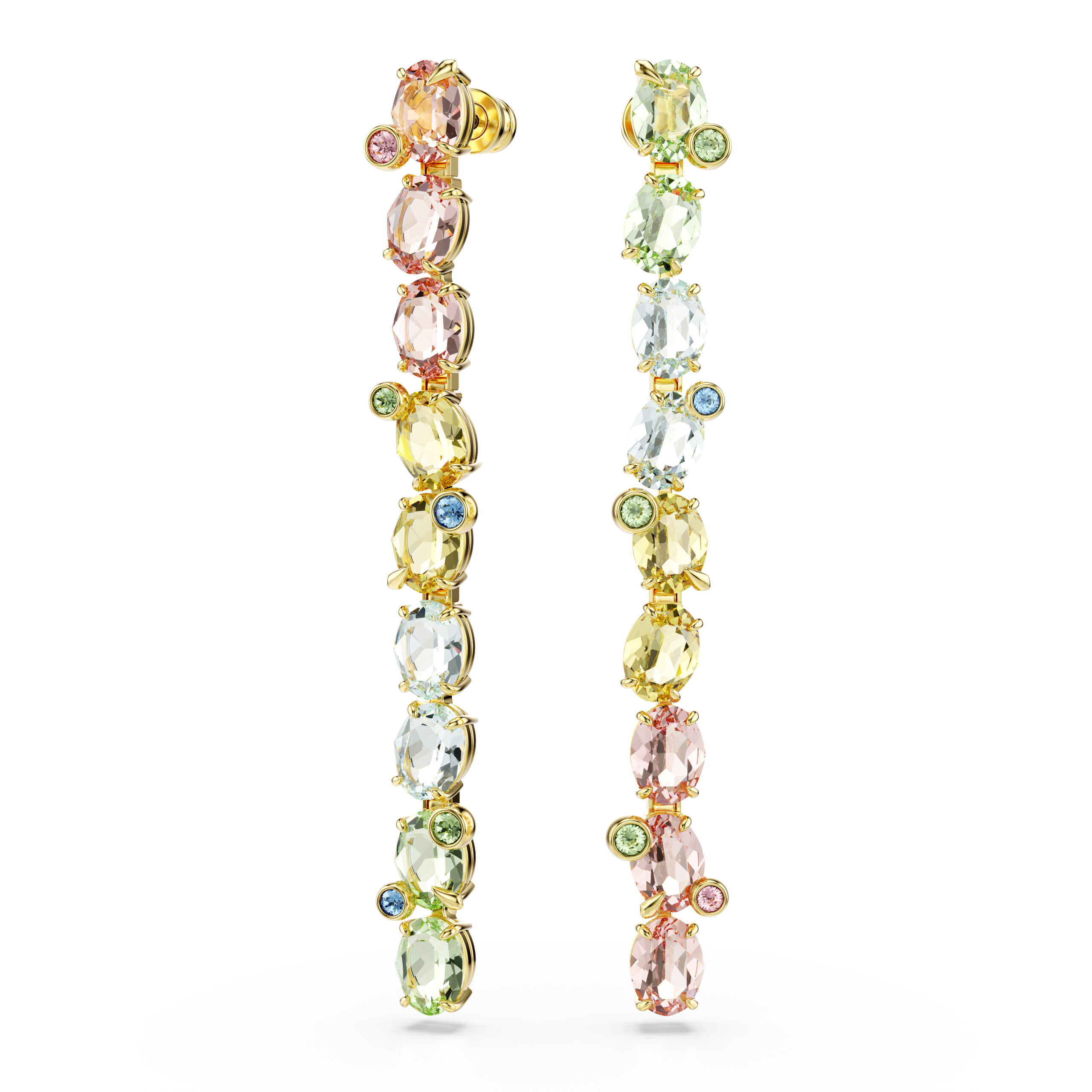 Swarovski 'Gema' Dames Goud Vergulde Metalen Oorbellen - Goud 5705809 - Afbeelding 2