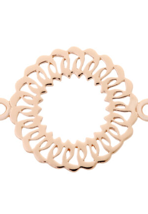 Alternative view of Orphelia 'Amada' Dames 925 Sterling Zilveren Armband - Roze ZA-7075/1