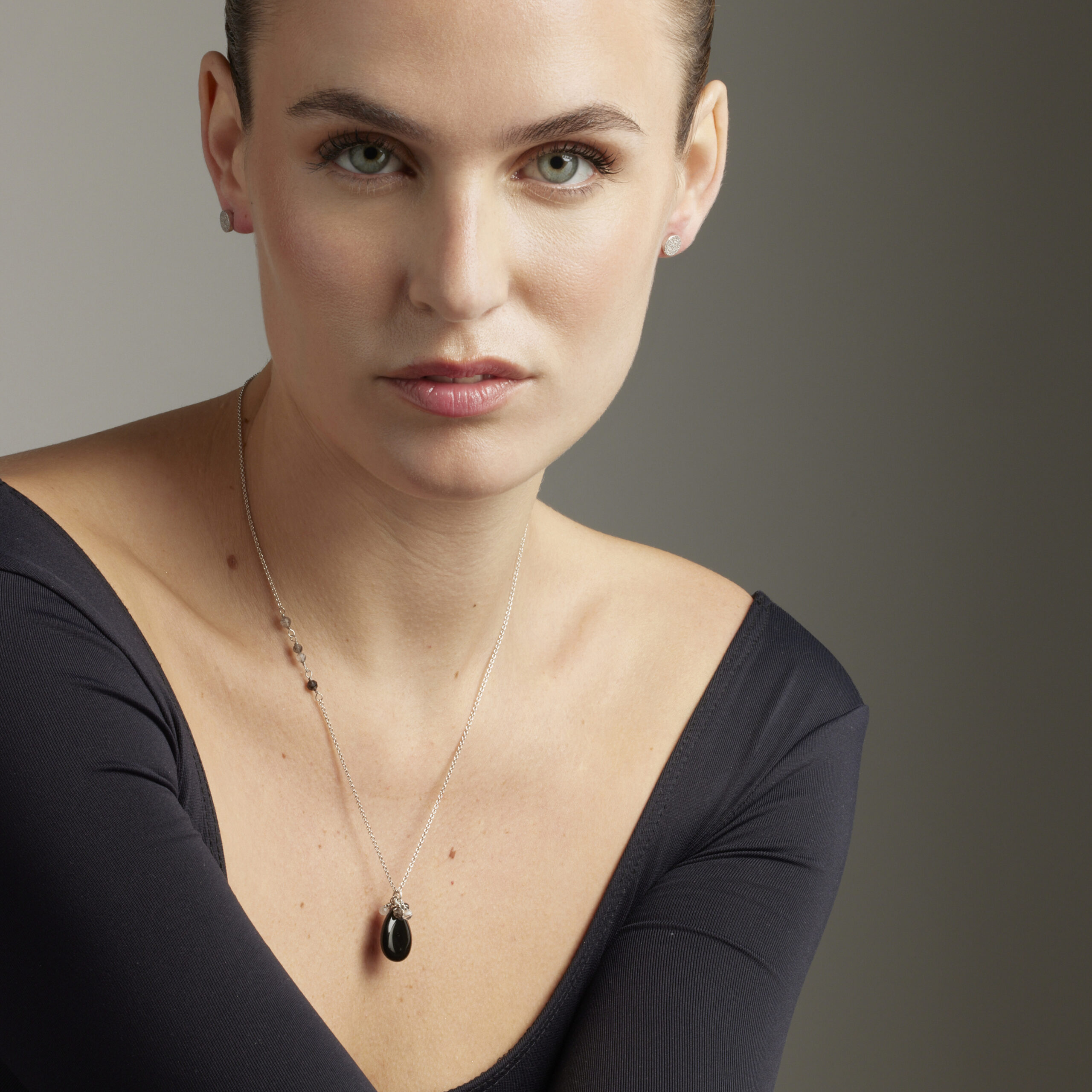 Luxenter, 925 sterling zilver en gerhodineerde zirkonia oorbellen - Afbeelding 2