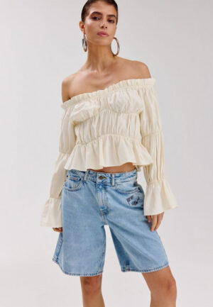 Harper & Yve - Beige | Dames | Blouse | Beige | M | regular | Kamst mode