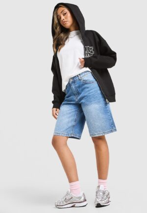 Unlike Humans Jorts - Blauw- Dames, Blauw