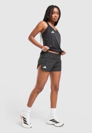 adidas Adizero Essentials Split Hem Shorts - Zwart- Dames, Zwart
